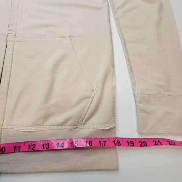 Men's Organic Cotton Soft Cozy Full Zip Spun Bamboo Hoodie - Unisex* - Size L - Picture 15 of 15